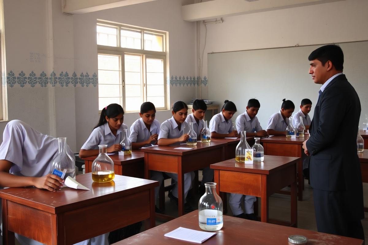 Chemistry practical, Class XI